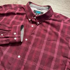 Cody James Shirt Mens XL Red Plaid Core Western Button UP Cotton Rodeo Cowboy